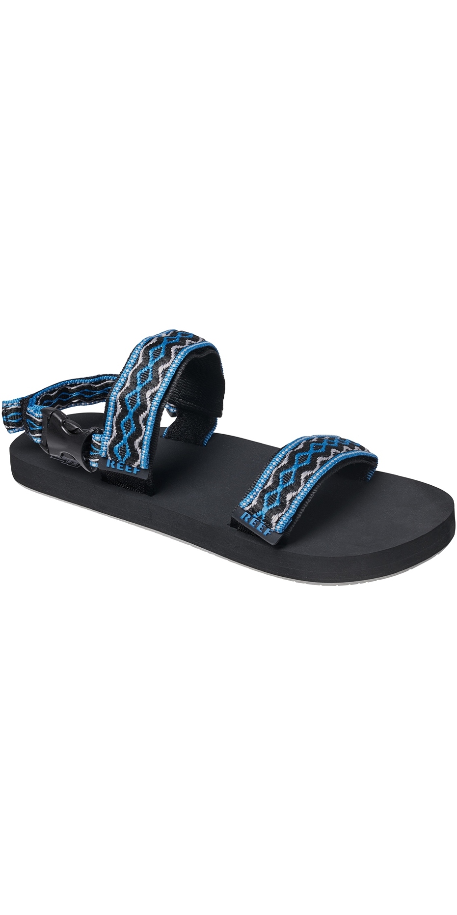 Reef Mens Convertible Flip Flops Black Grey Blue RF0A2YGC